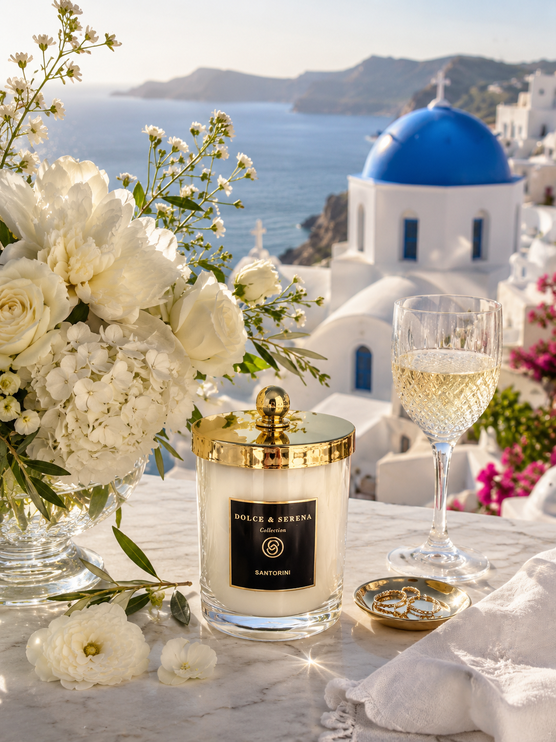 Santorini Luxury Candle